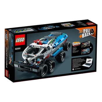 Lego set Technic police pursuit LE42091